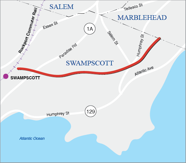 Swampscott: Rail Trail Construction 